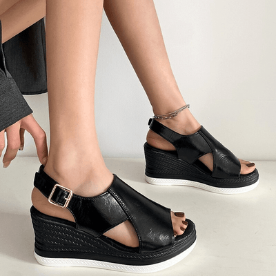 Helen | Elegant Wedge Sandals