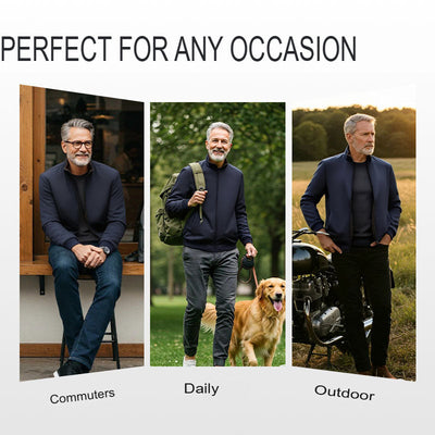 Ryan™ | Classic warm jacket with zipper for men