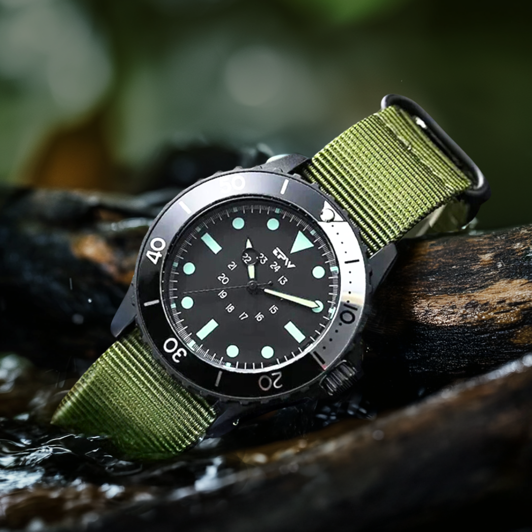 Tactical Waterproof Diver Watch™ - Olsen & Olsen