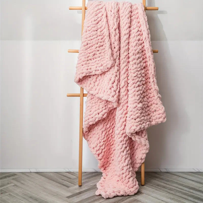 Knot & Nest Chenille Throw Blanket
