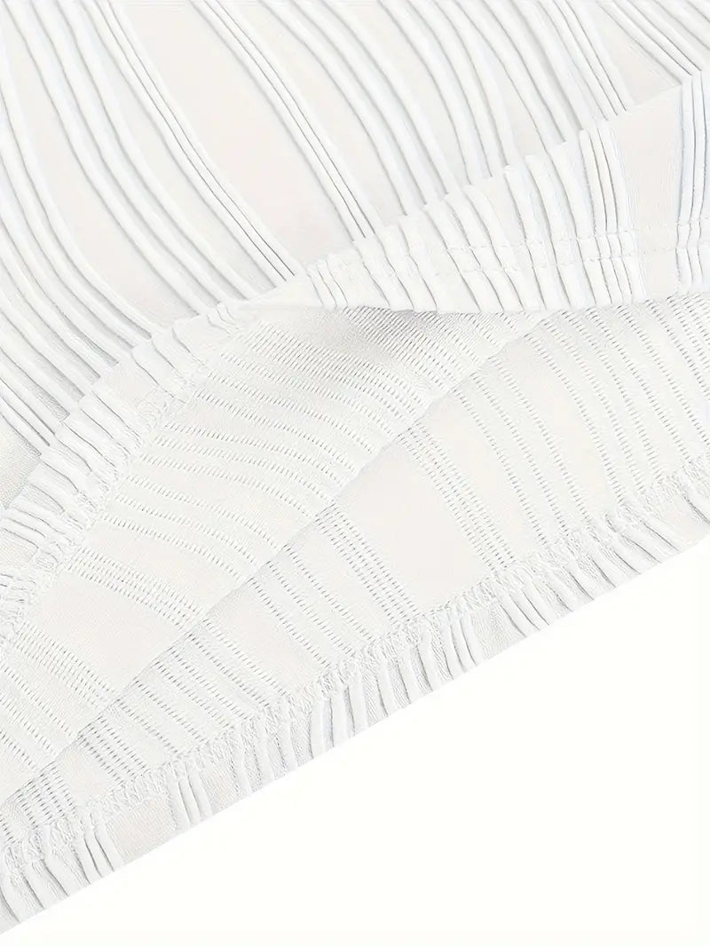 Alena | Striped Midi Dress