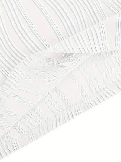 Alena | Striped Midi Dress