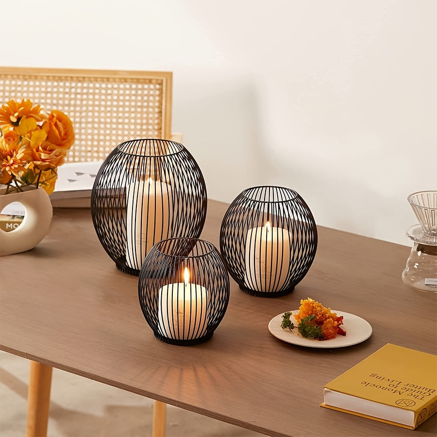 Vinthentic Iron Luminary Candle Holder