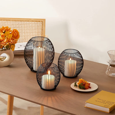 Vinthentic Iron Luminary Candle Holder