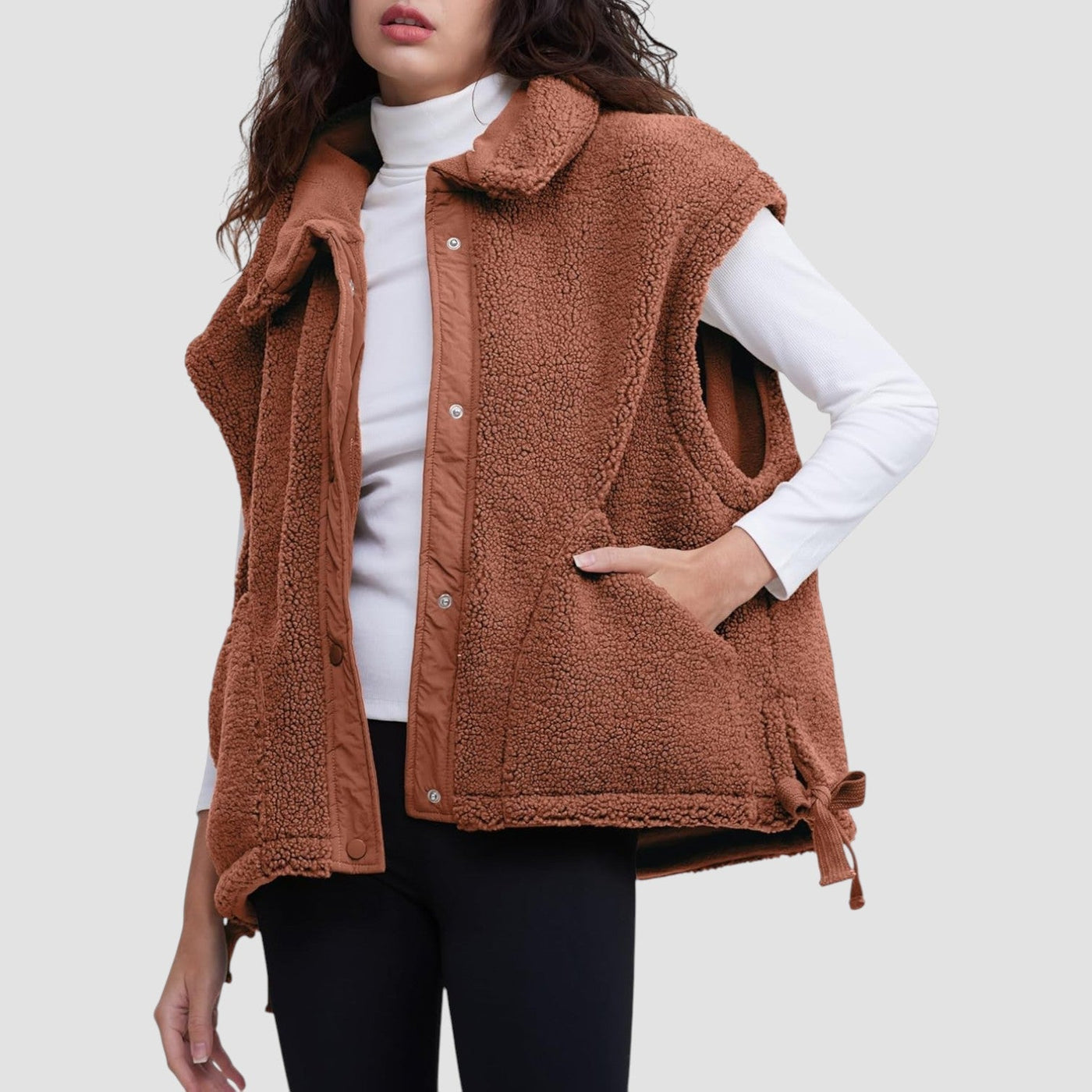 Mirelle™ | Soft Pocketed Gilet