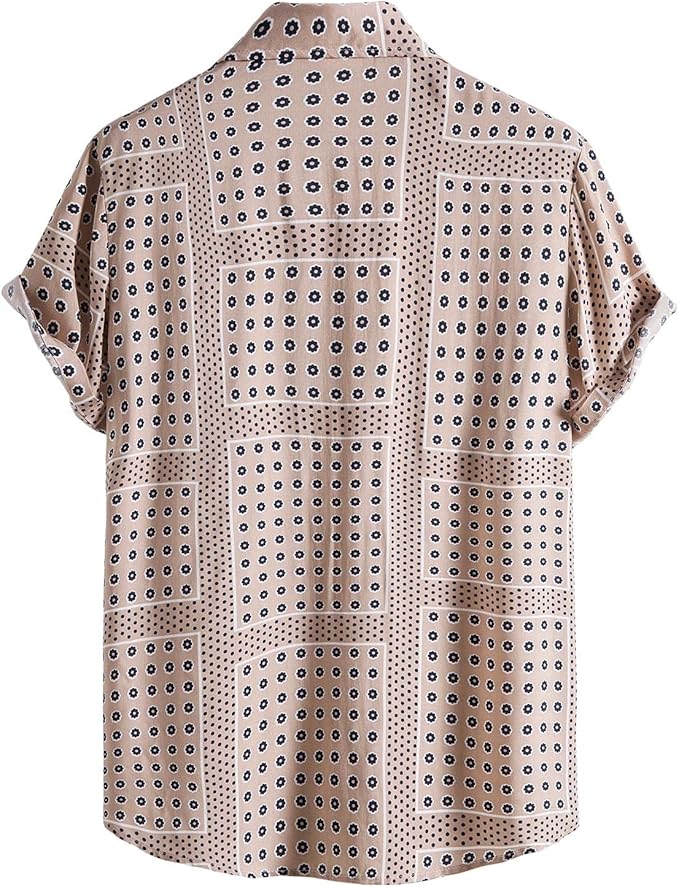 Monte Carlo Houndstooth Button-Up