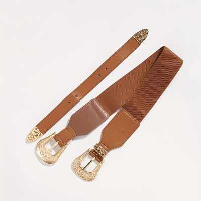 Cambria Double Buckle Waist Belt