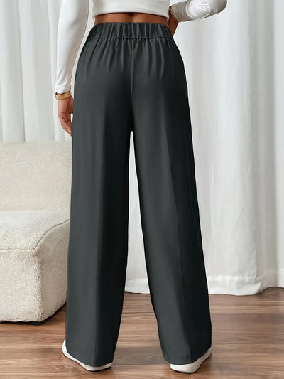Presley | Comfortable Wide Leg Pant With Pockets