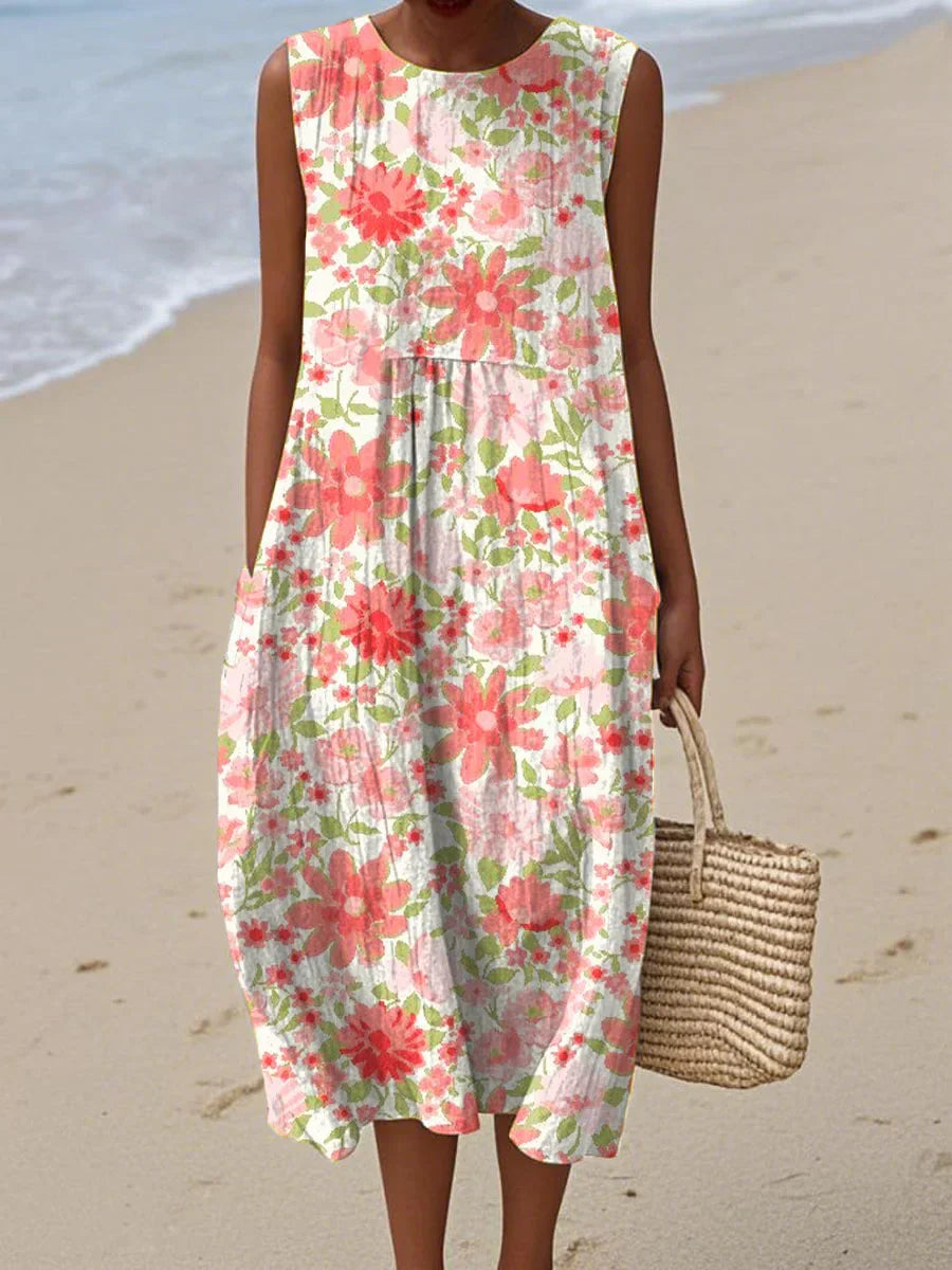 Jenni | Elegant Floral Print dress