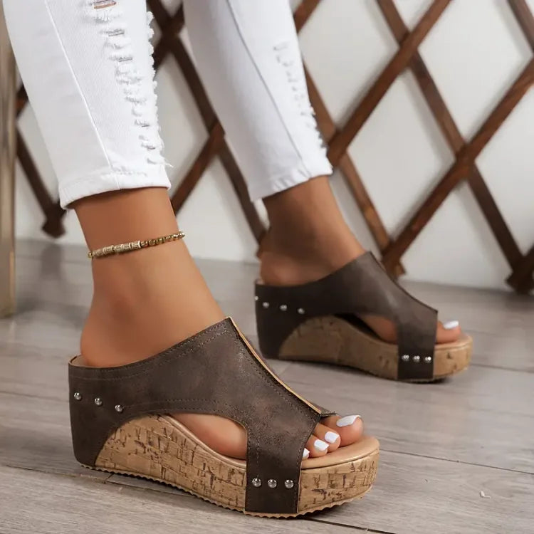 Layla | Stylish Wedge Sandals
