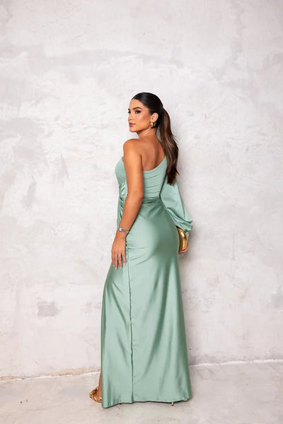 PAIGE | ONE-SHOULDER EVENING GOWN