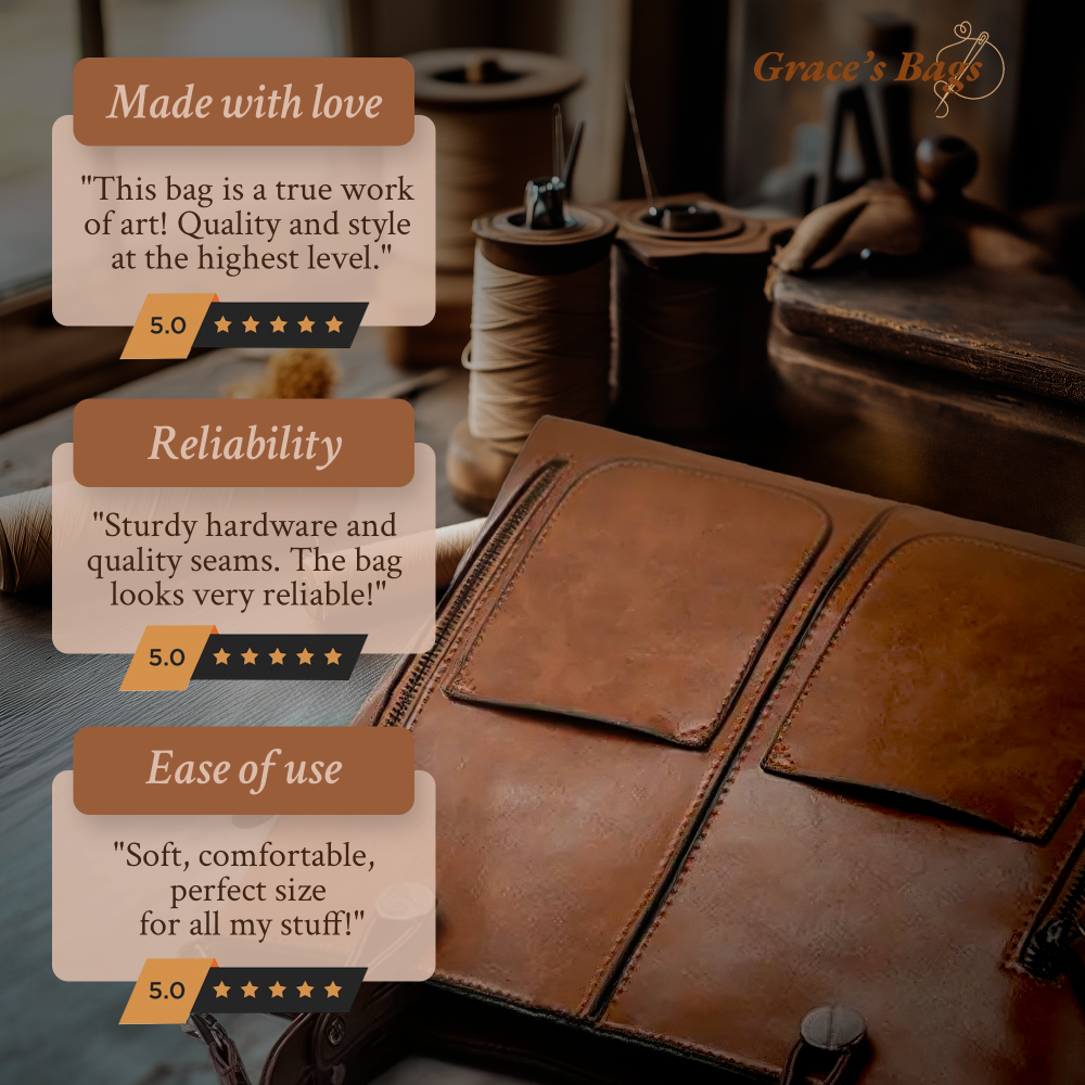 Ilse’s Timeless Elegance | Shoulder Leather Bag