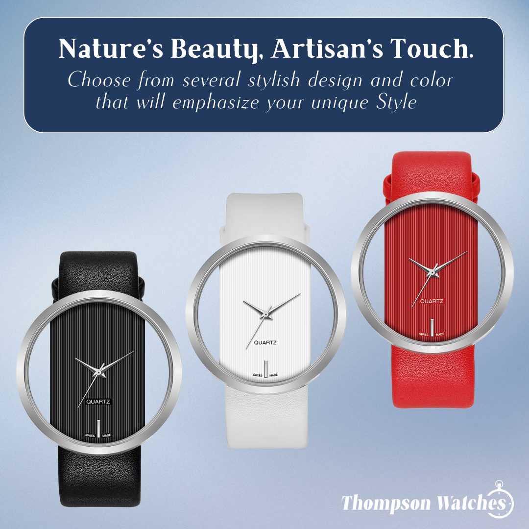 Mark | Transparent Men's Minimalist Watch | 38.5mm