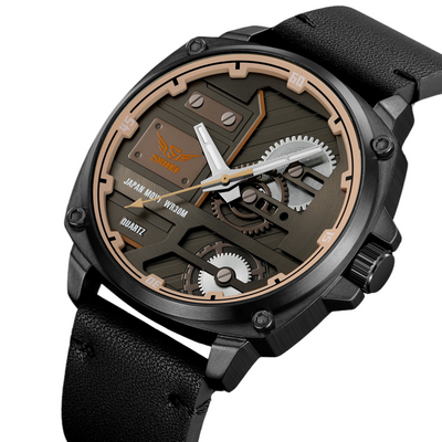 Harry Melbourne® - Quartz Leather Men's Watch