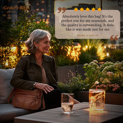 Sophia’s Classic Harmony Leather Bag