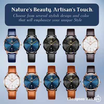 Finn | Cruise Leather Date Watch