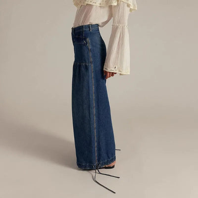 Santi Denim Harem Jogger