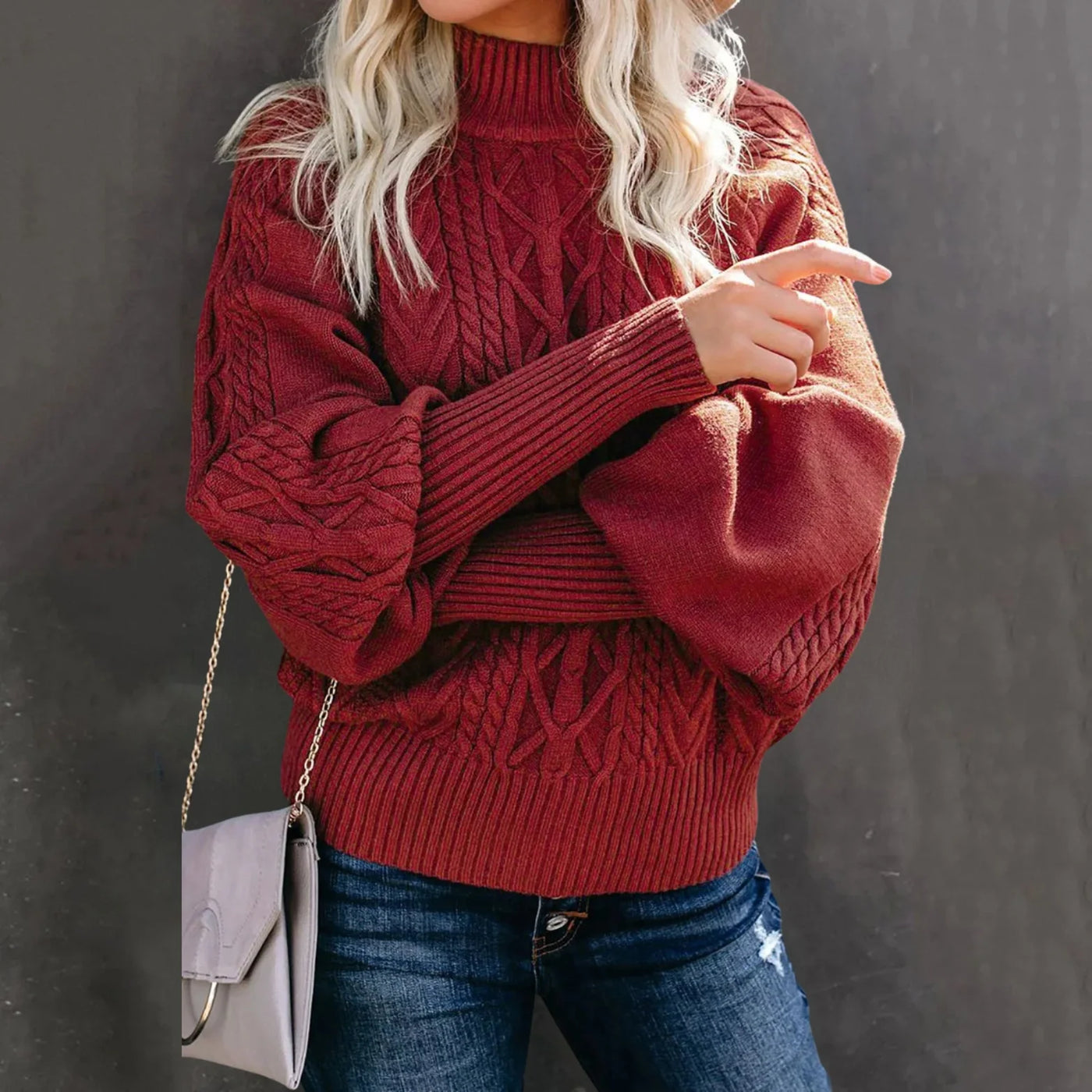 THE MARGOT | COZY TURTLENECK SWEATER
