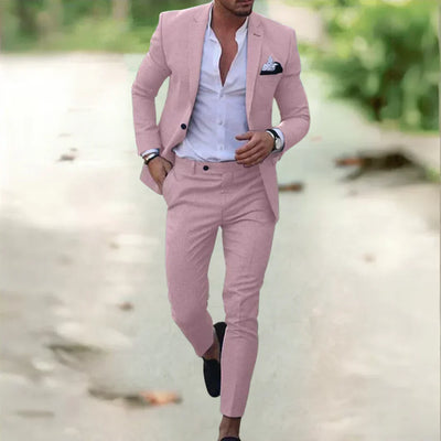 Avencea Lightweight Summer Suit for Style-Conscious Men