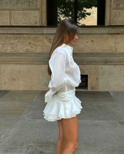 Brynlee | Pleated Mini Dress