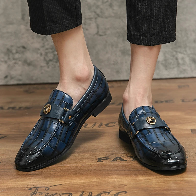 Bravari Croc Loafer