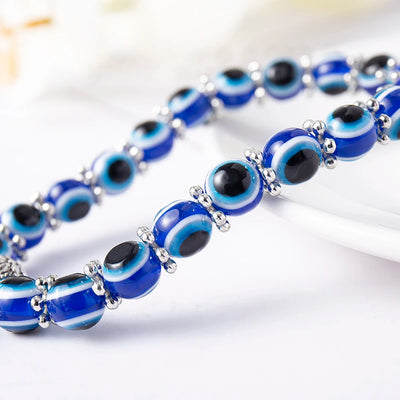 Saphira Evil Eye Charm Anklet