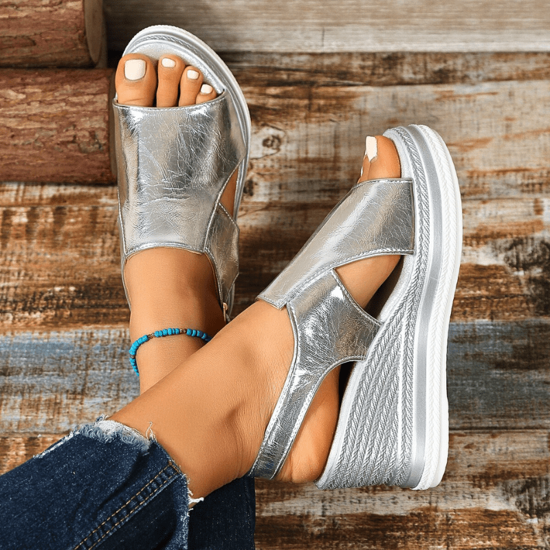 Helen | Elegant Wedge Sandals