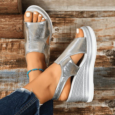 Helen | Elegant Wedge Sandals