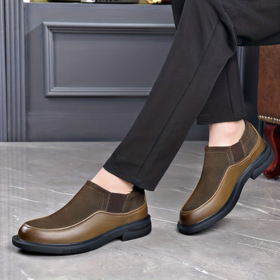 Ettore Cavallari Slip-on Leather Loafers