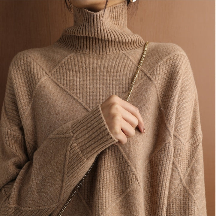 Natalie | Women’s Cozy Oversized Ribbed Knit Sweater