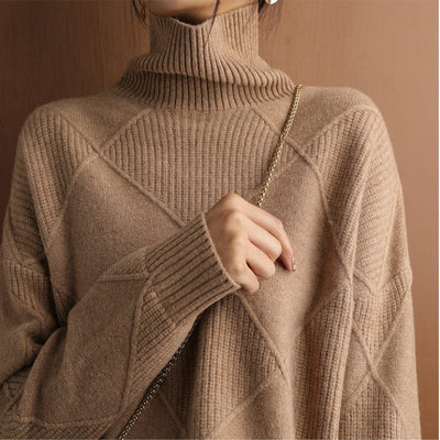 Natalie | Women’s Cozy Oversized Ribbed Knit Sweater