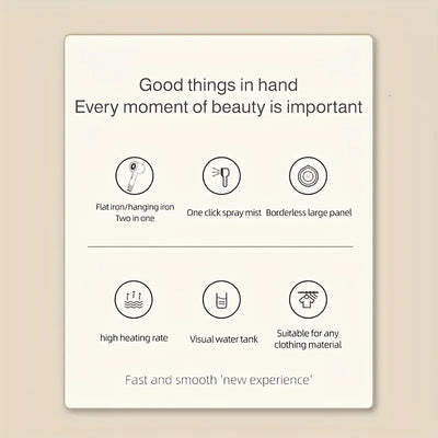 SteamGlide Pro™ — Effortless Wrinkle-Free Confidence Wherever You Go