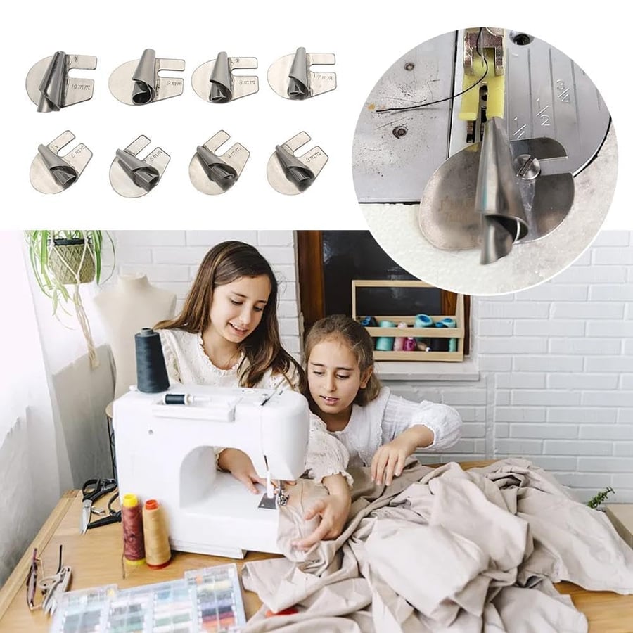 EdgeCraft™ Precision Hemming Foot — Nail Flawless, Pro-Quality Hems Every Time