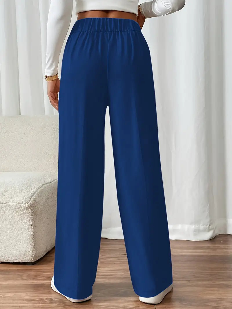 Presley | Comfortable Wide Leg Pant With Pockets