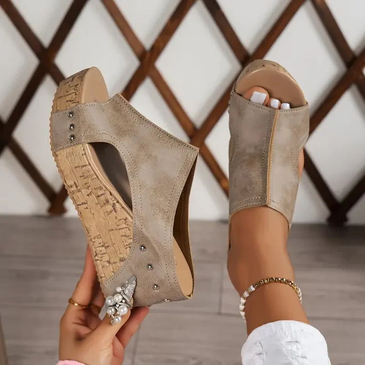 Layla | Stylish Wedge Sandals