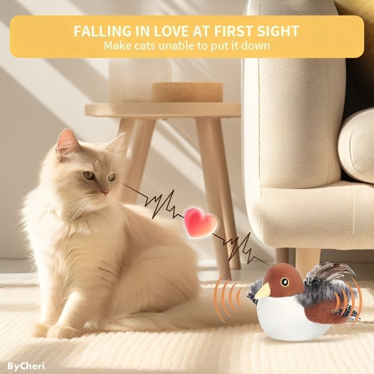 LifeFeather™ — Unleash Your Cat’s Instinctive Joy with Non-Stop Thrilling Hunts