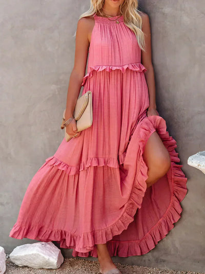 LUCIA | RELAXED TIERED MAXI DRESS