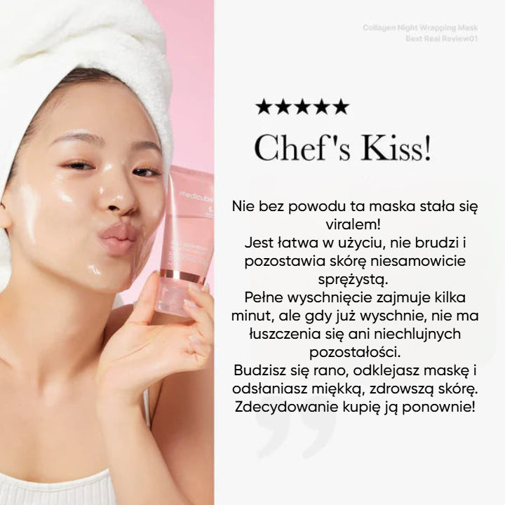 RaminaGlow™ Collagen Night Mask — Wake Up to Firmer, Radiant Skin That Glows with Youth