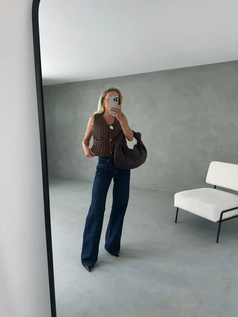 Kayla | Ribbed Knitted Top