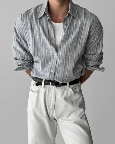 Vittore Striped Cotton Shirt