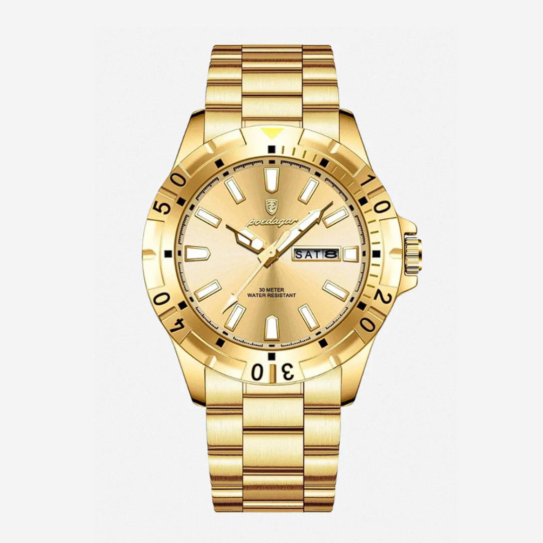 Maverick | Sporty Rotating Bezel Stainless Steel Watch