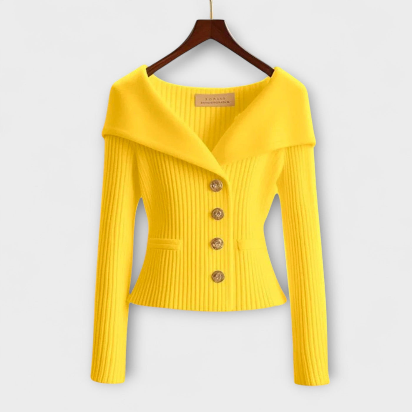 Renée – Ribbed Knit Jacket