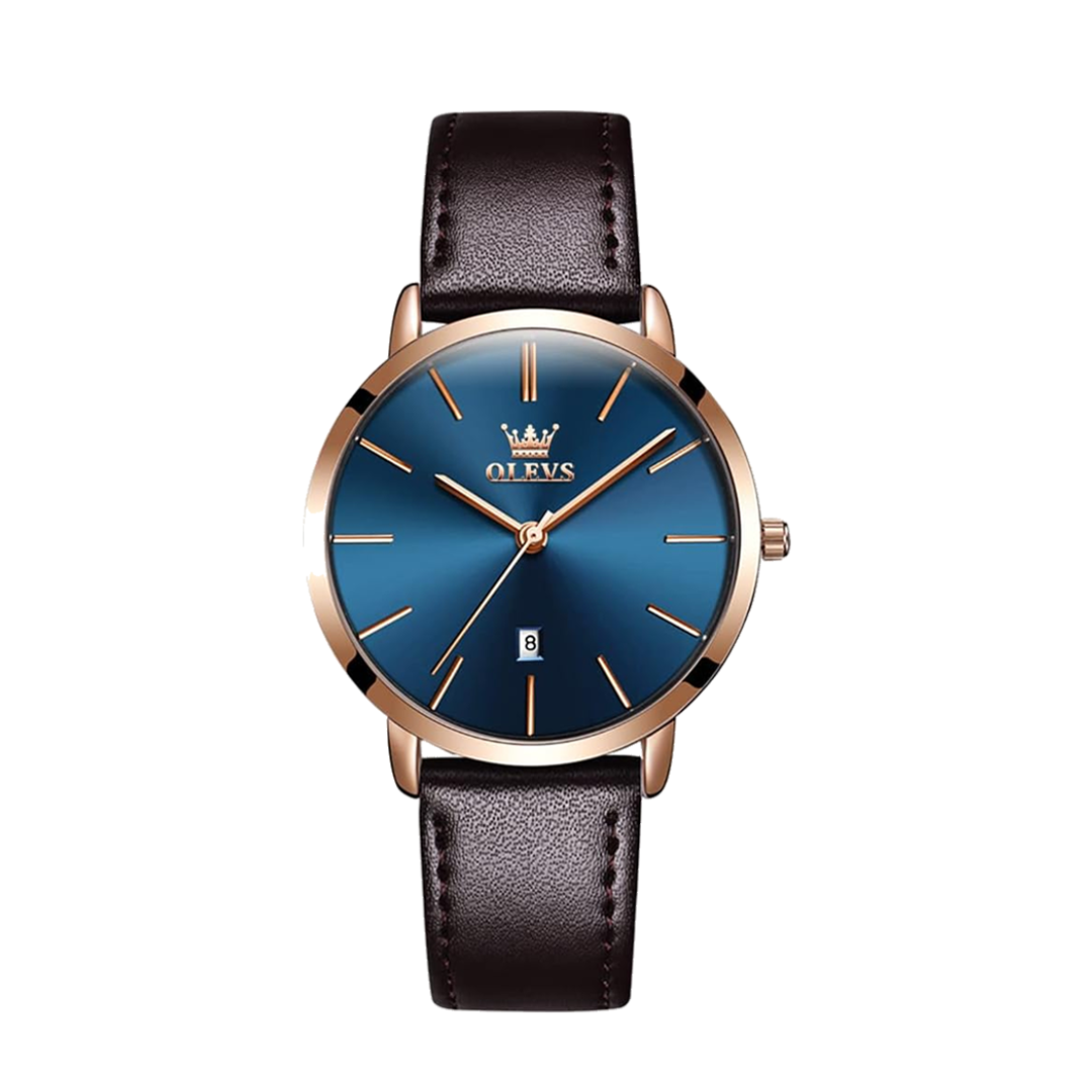 Finn | Cruise Leather Date Watch