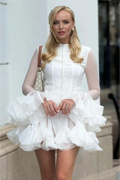 Eileen | Elegant Mini Dress