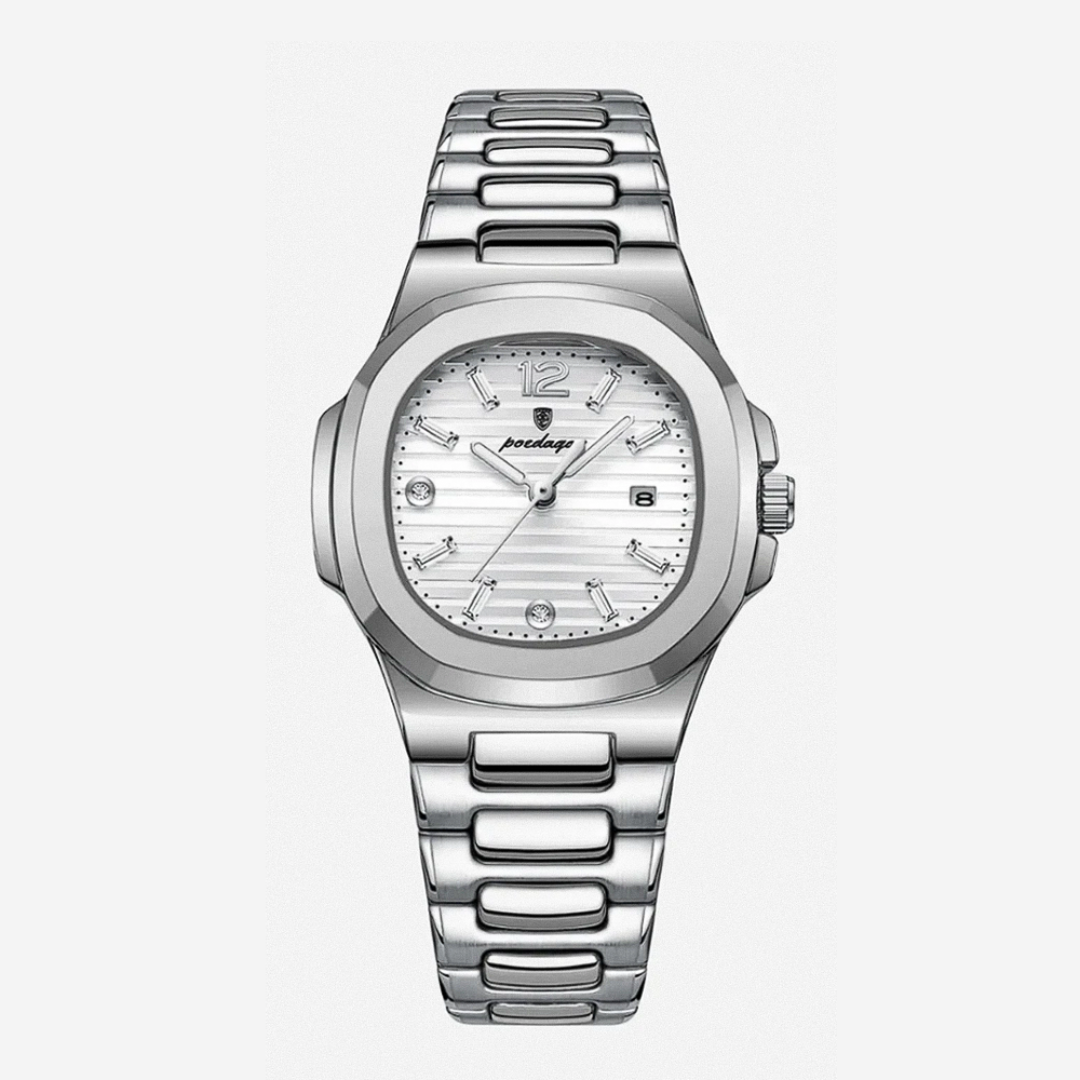Evan | Refined Dial Detailing Sleek Integrated Steel Design Watch