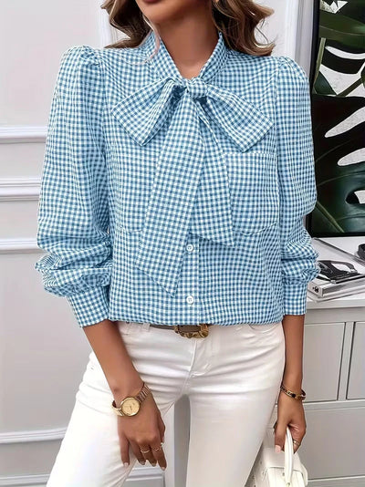 THE MEELLA | BOW-TIE BLOUSE