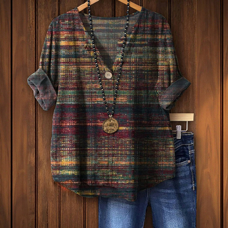 Olivia | Vintage Look Blouse