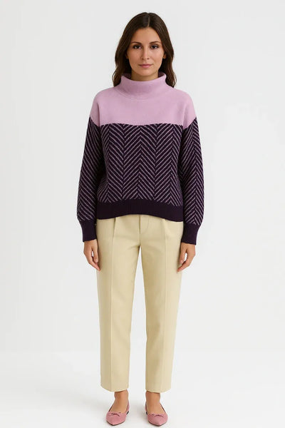 THE MARLOWE CHEVRON | KNIT