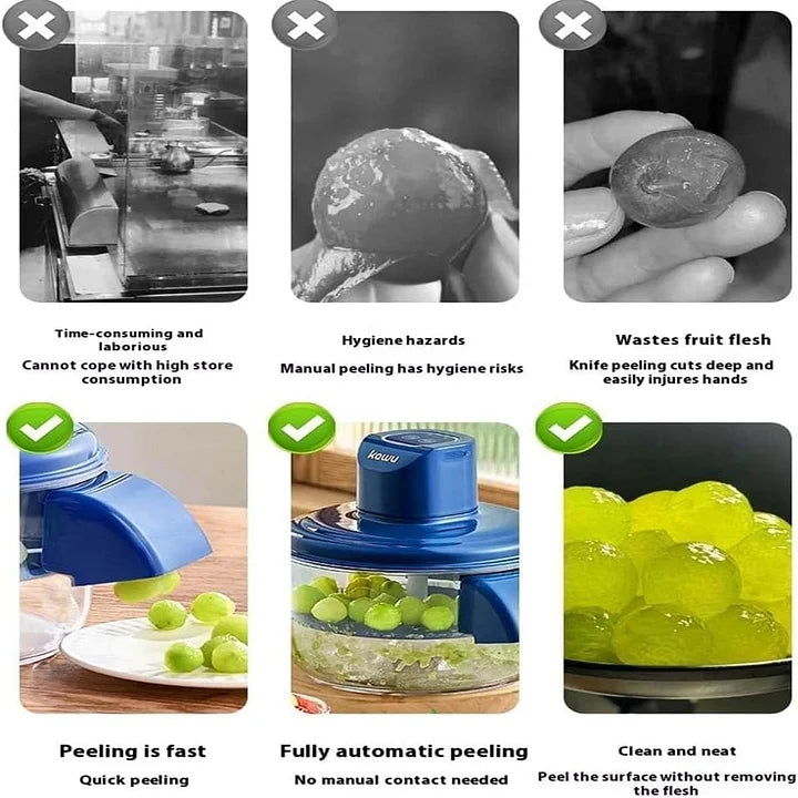PeelCraft™ — Effortless Peeling That Saves Every Juicy Bite Instantly
