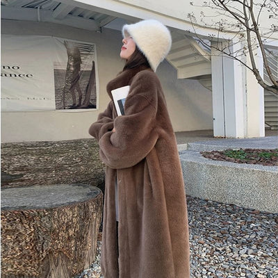 Addison | Women’s Elegant Faux Fur Cold Weather Coat